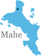 Mahe Island map